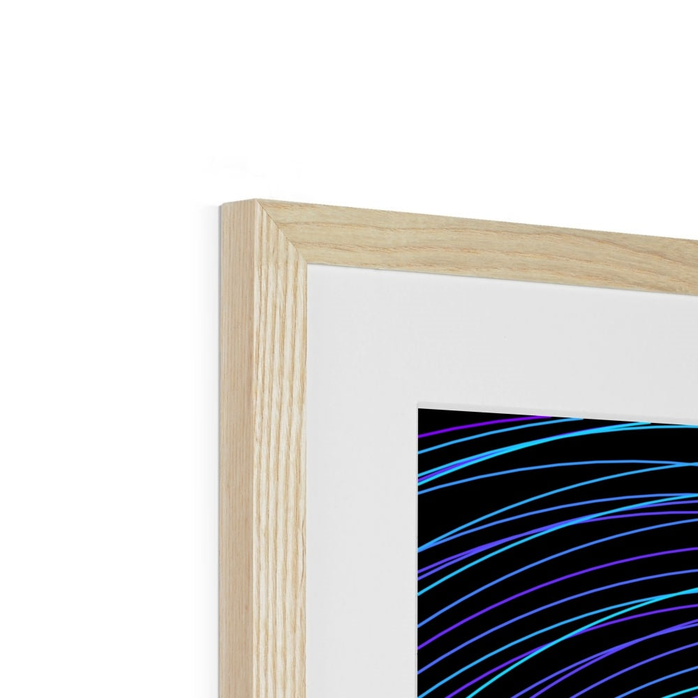 Lorenz Attractor, Cool Framed & Mounted Print