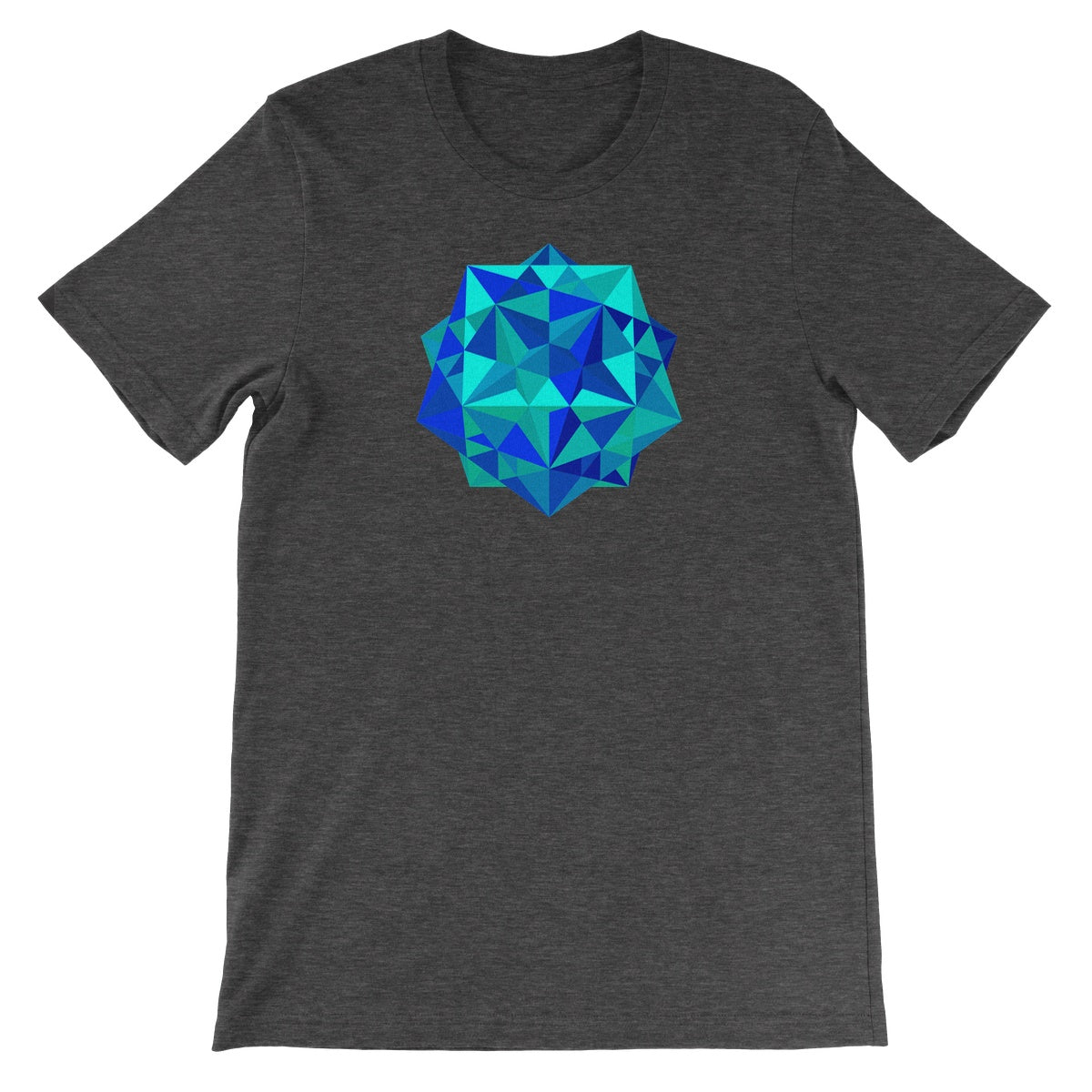 Five Cubes, Ocean Unisex Short Sleeve T-Shirt