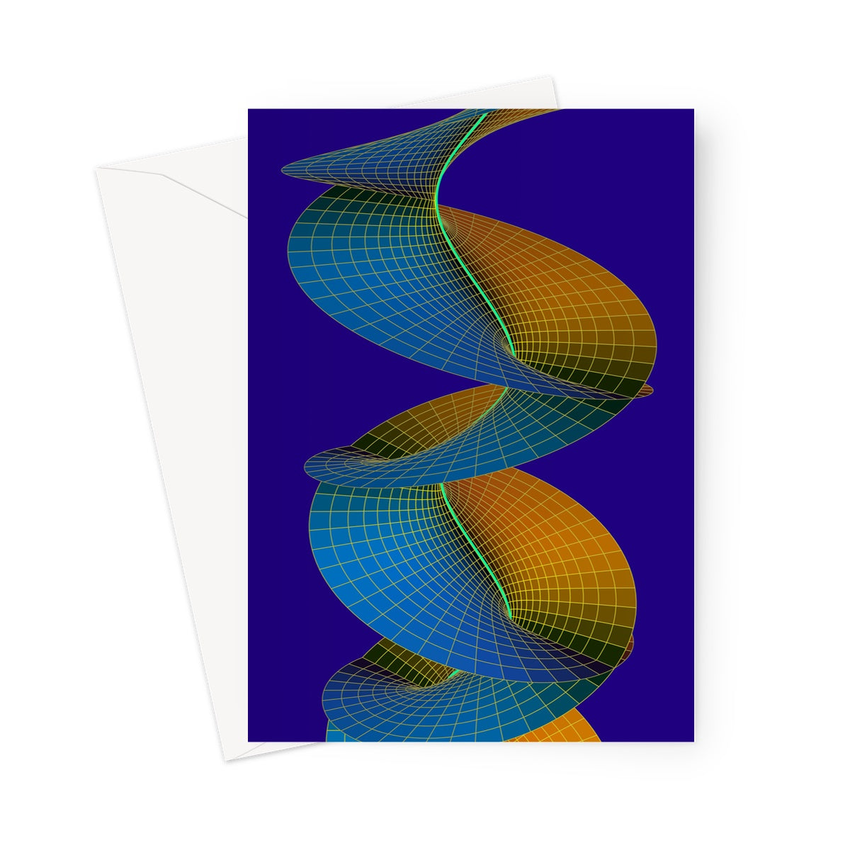 Riemann Surface of Arcsine Greeting Card