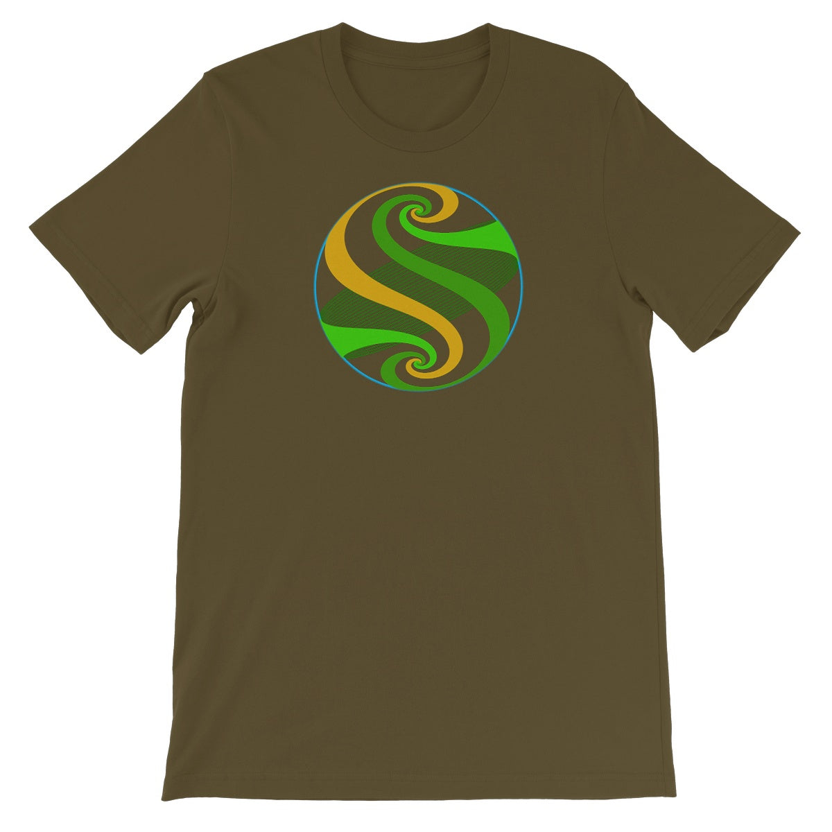 Möbius Flow, Pond Sphere Unisex Short Sleeve T-Shirt