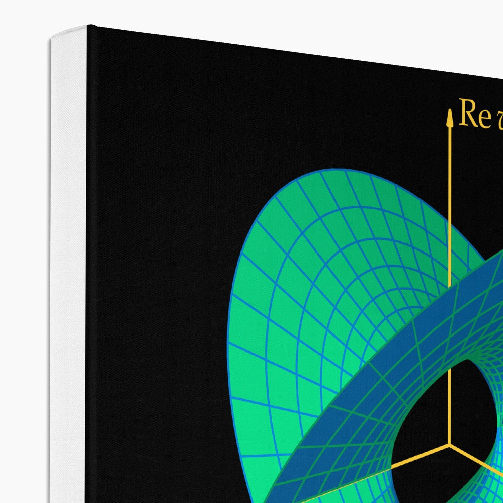 Complex Circle, 1 Slit Eco Canvas