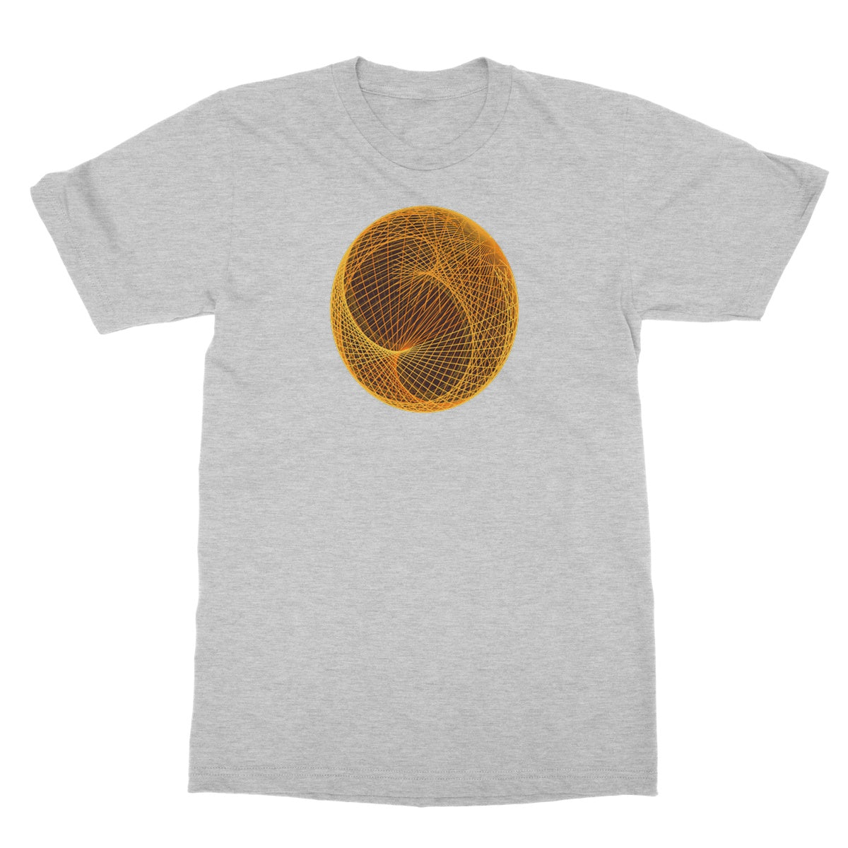 Ellipsoid Geodesics, Warm Softstyle T-Shirt