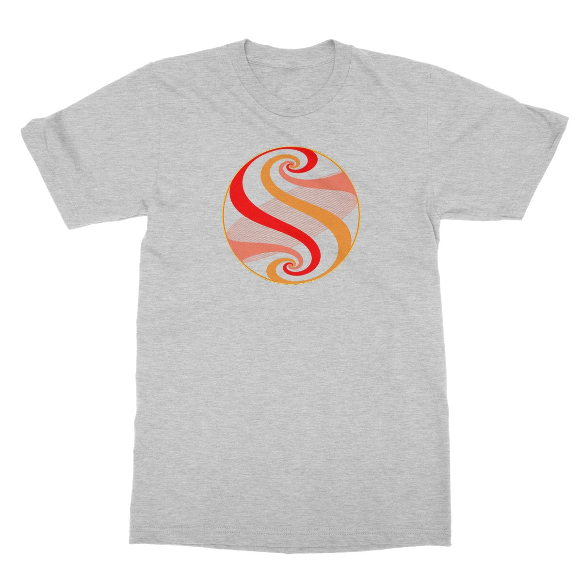 Möbius Flow, Dawn Sphere Softstyle T-Shirt