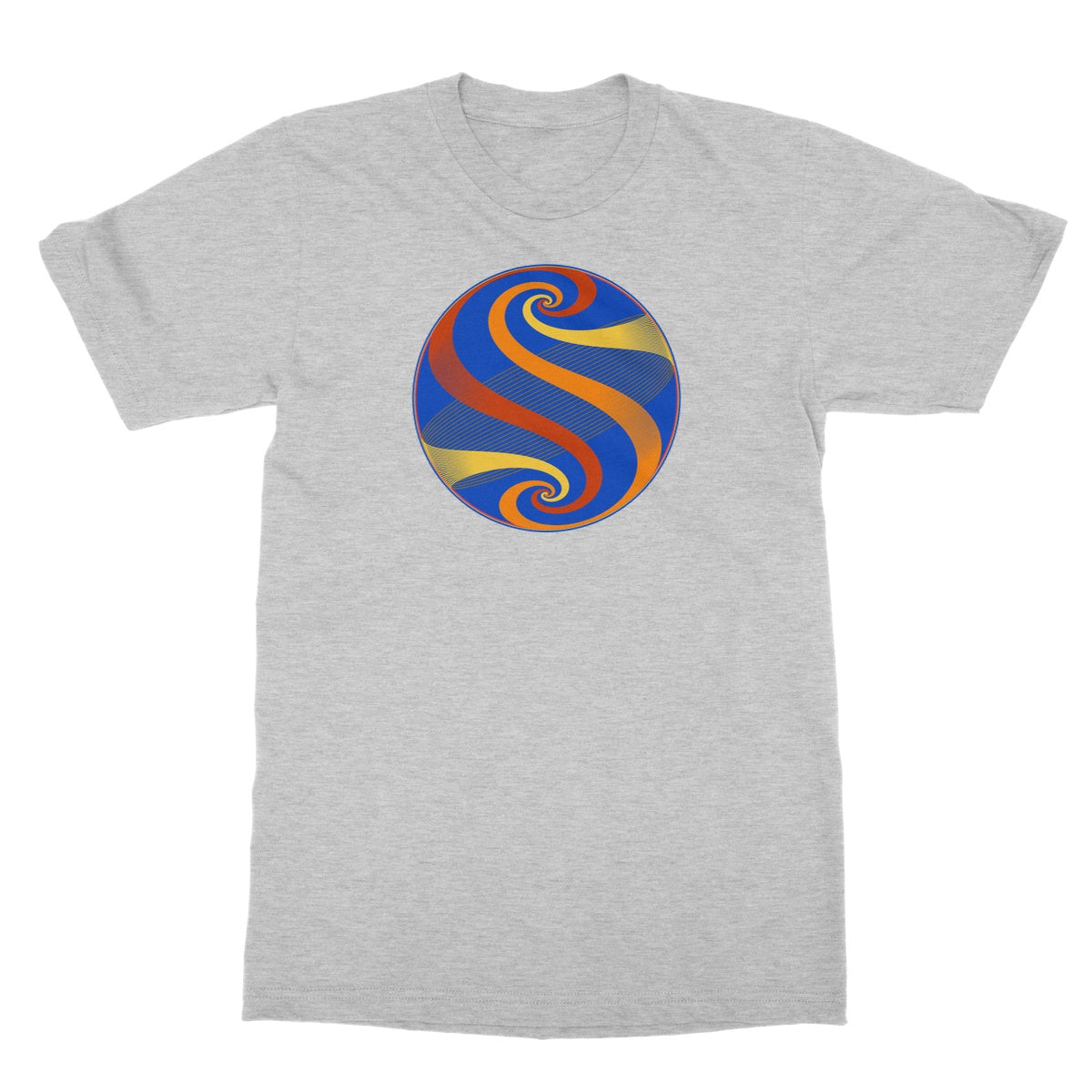 Möbius Flow, Autumn Globe Softstyle T-Shirt