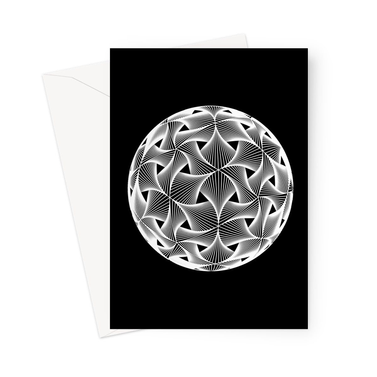 Diatom, White Greeting Card