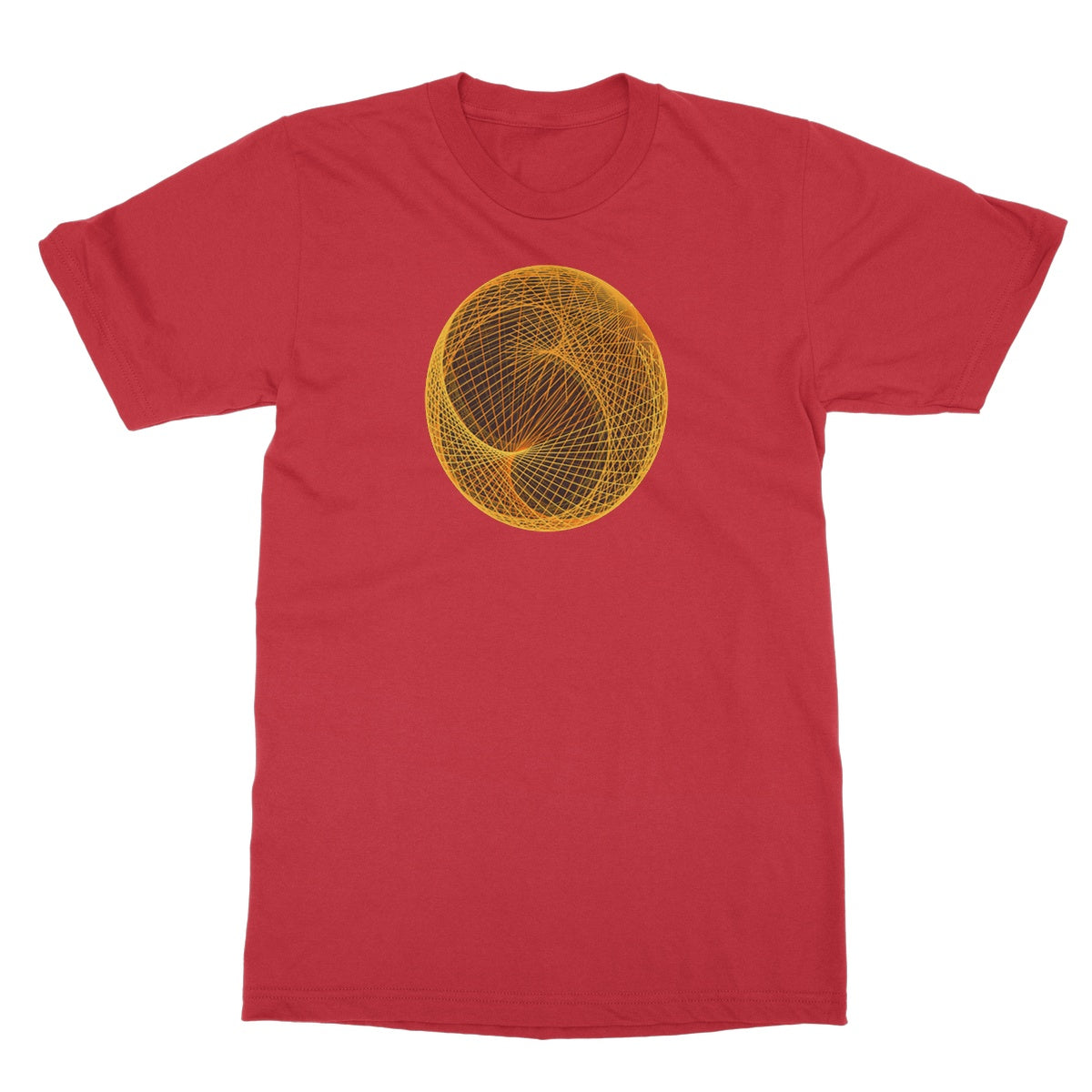 Ellipsoid Geodesics, Warm Softstyle T-Shirt