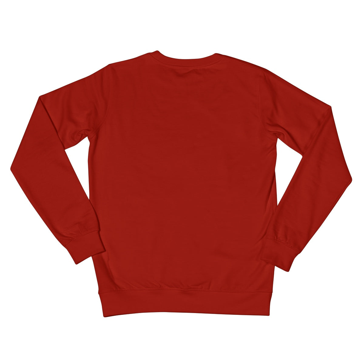 Binary Cascade, Red and Black Crew Neck Sweatshirt