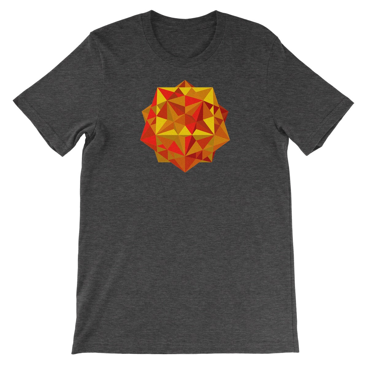 Five Cubes, Autumn Unisex Short Sleeve T-Shirt