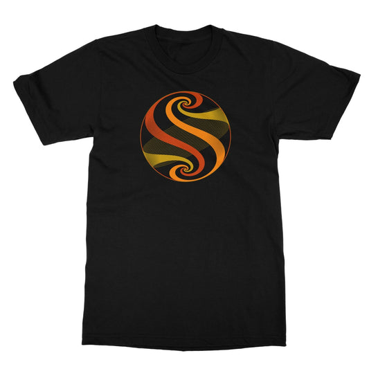 Möbius Flow, Autumn Sphere Softstyle T-Shirt