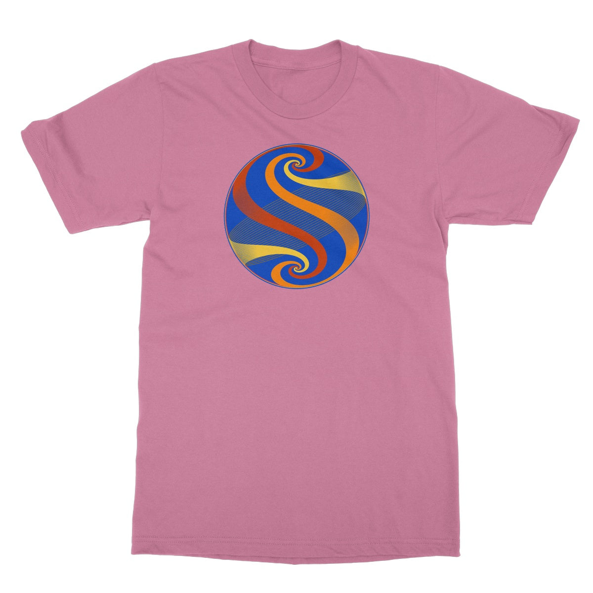 Möbius Flow, Autumn Globe Softstyle T-Shirt