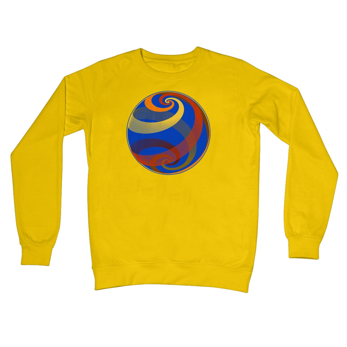 Loxodromes, Autumn Globe Crew Neck Sweatshirt