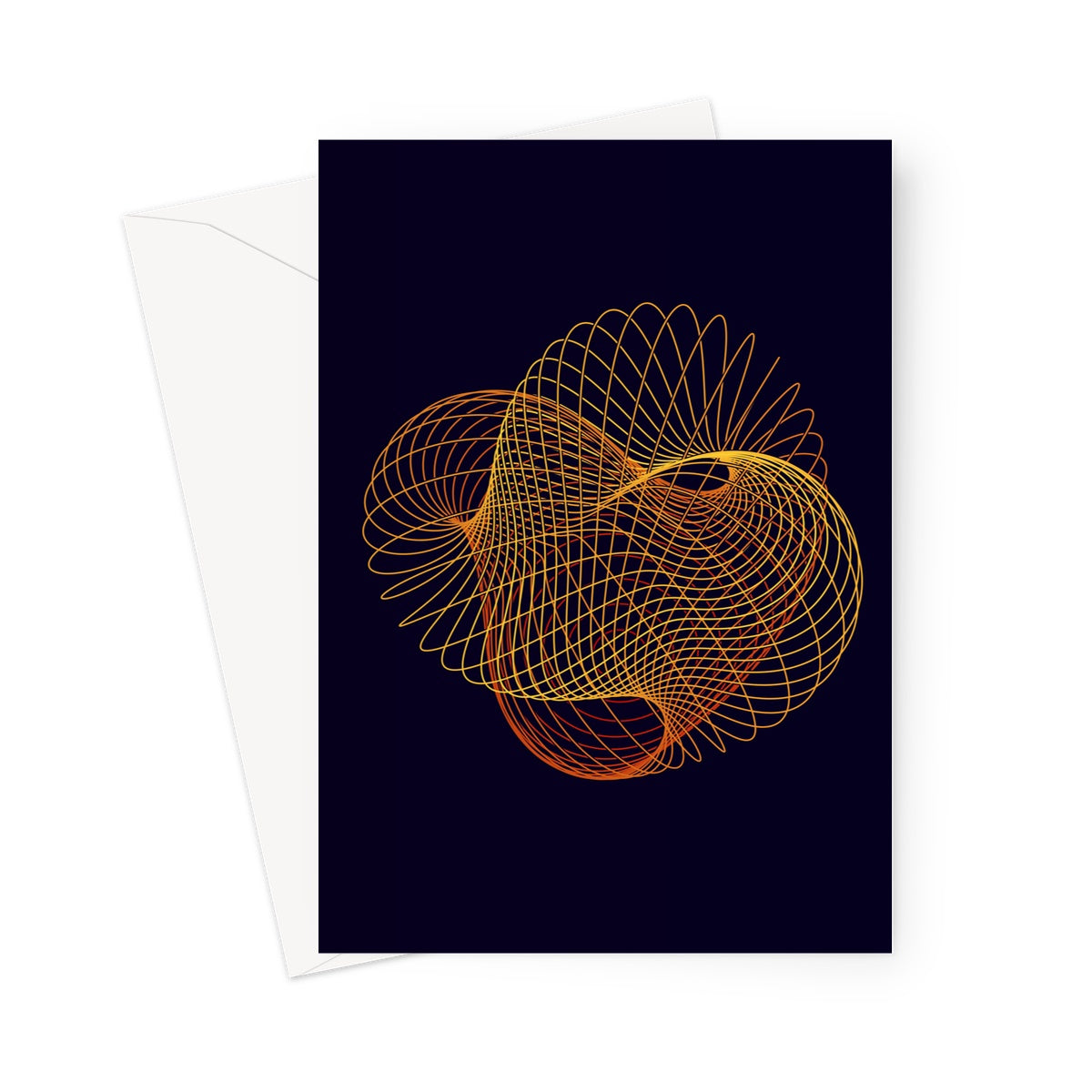 Projective Plane, Autumn Greeting Card
