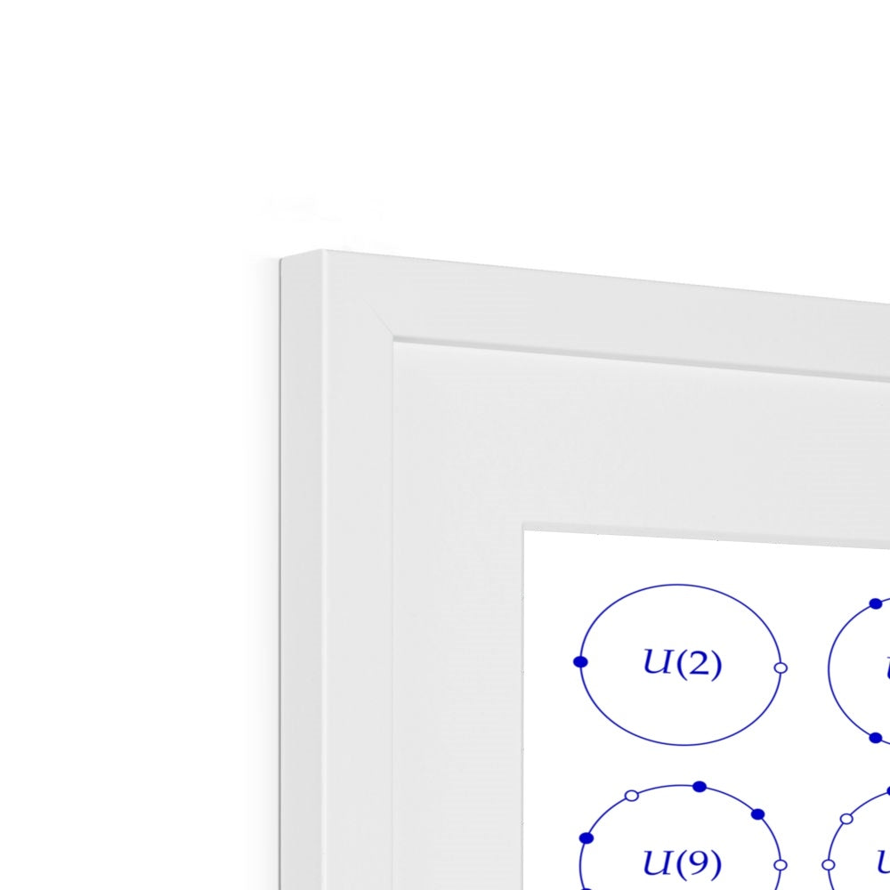 Multiplicative Units Framed & Mounted Print