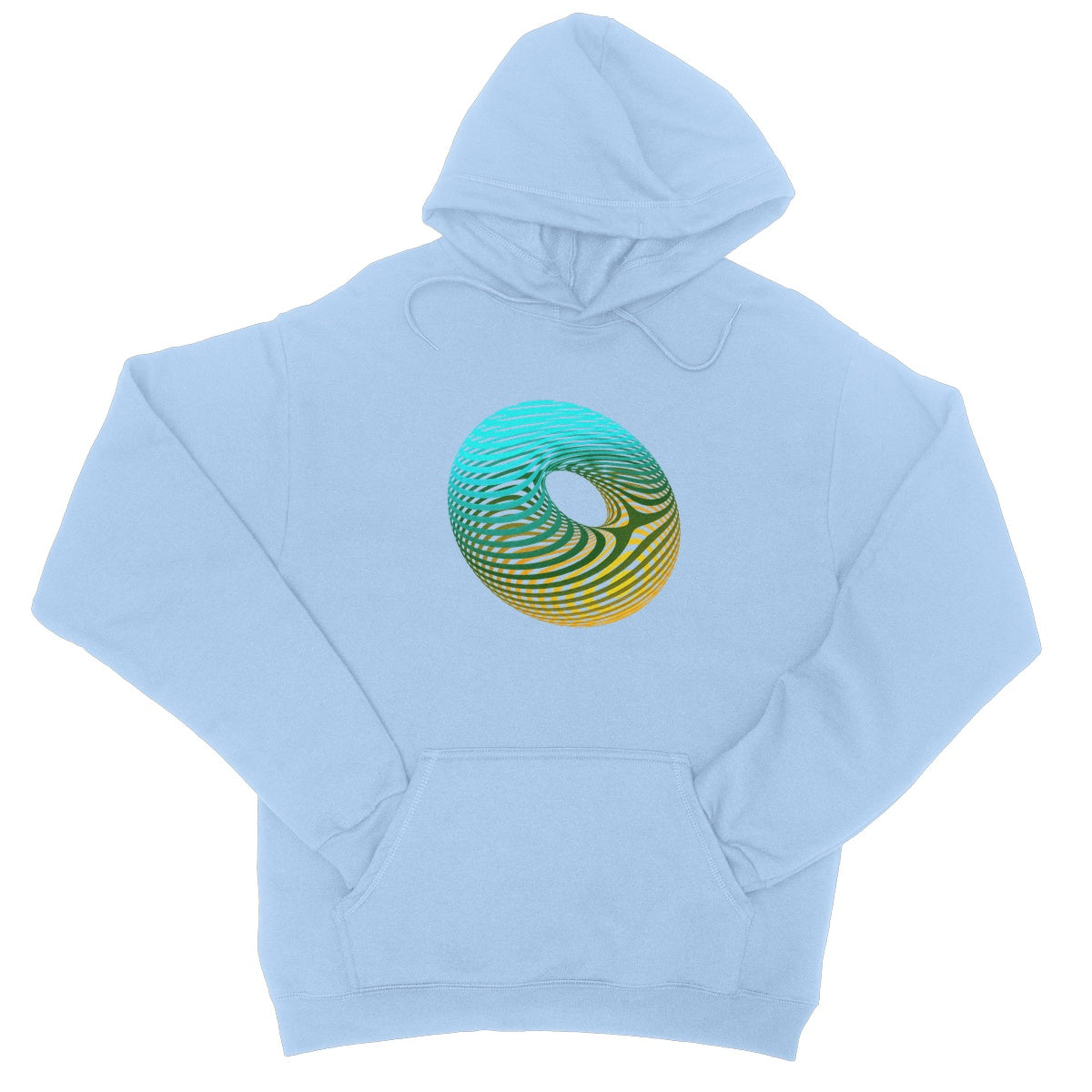 Morse Theory, Oblique College Hoodie