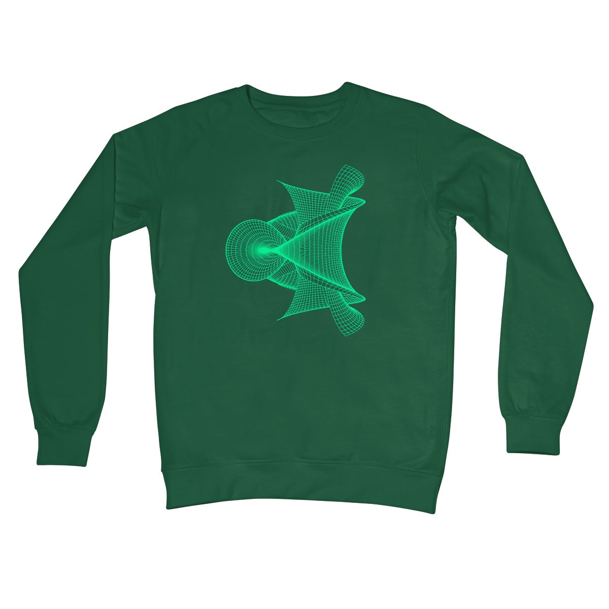 Kuen's Surface, Mesh Crew Neck Sweatshirt