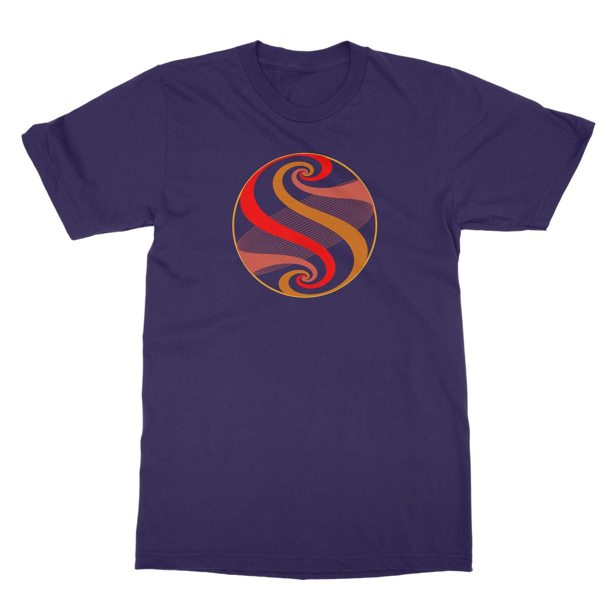 Möbius Flow, Dawn Sphere Softstyle T-Shirt