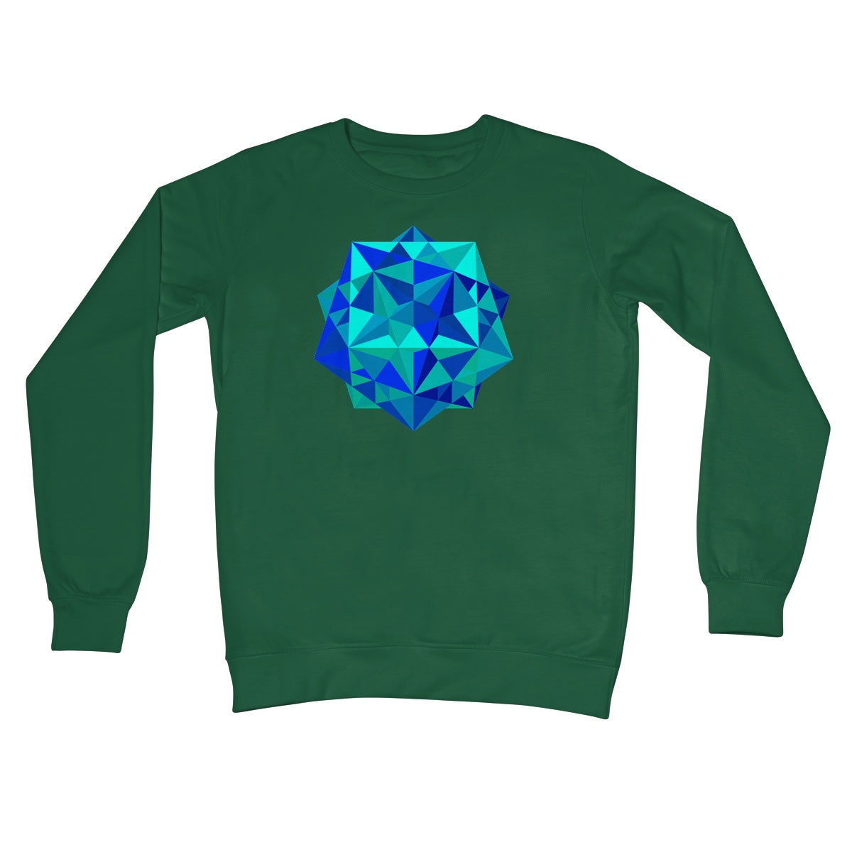 Five Cubes, Ocean Crew Neck Sweatshirt