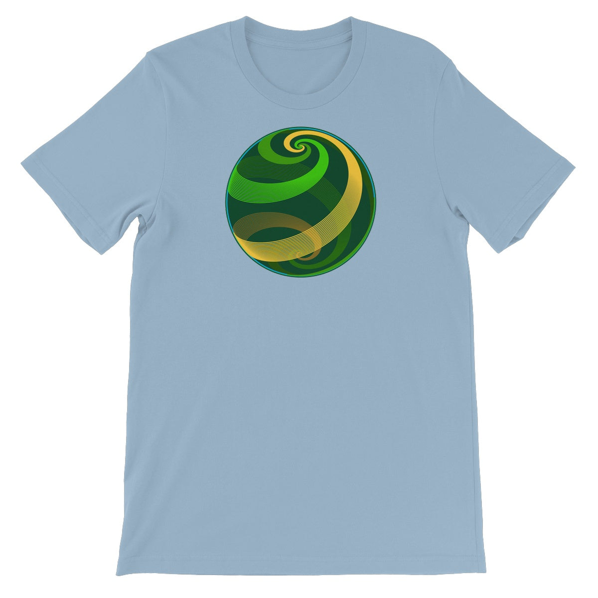 Loxodromes, Pond Globe Unisex Short Sleeve T-Shirt