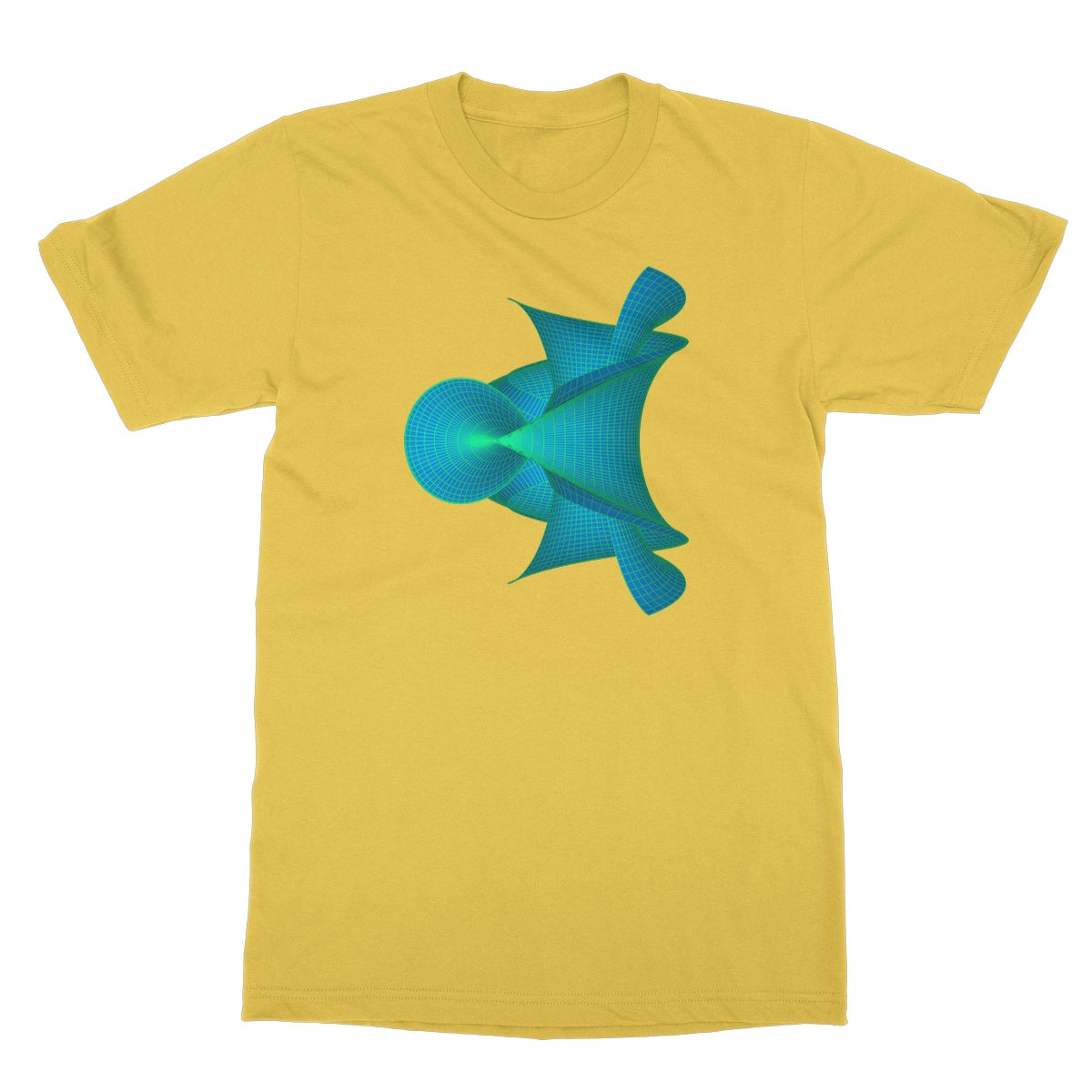 Kuen's Surface, Aqua Softstyle T-Shirt