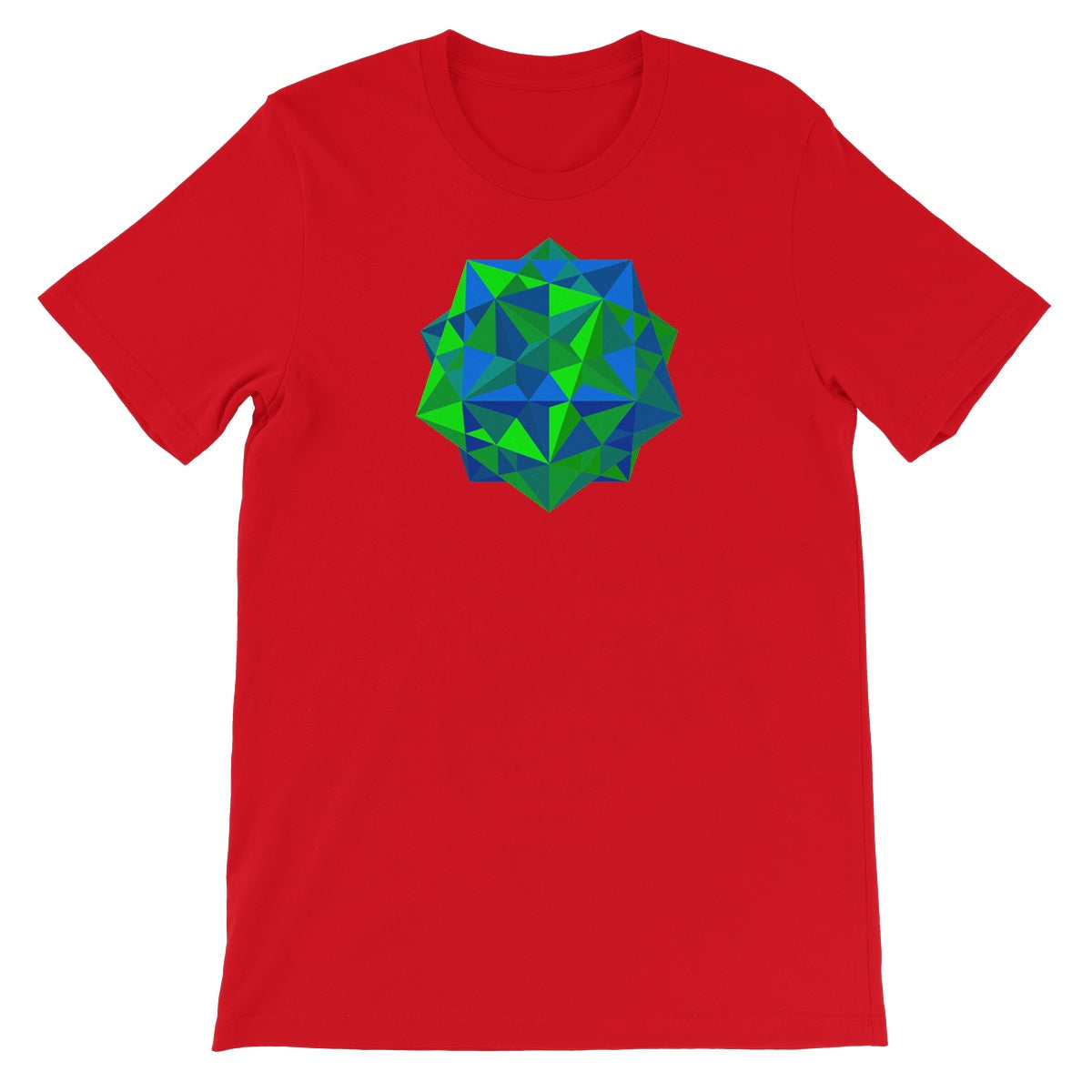 Five Cubes, Summer Unisex Short Sleeve T-Shirt