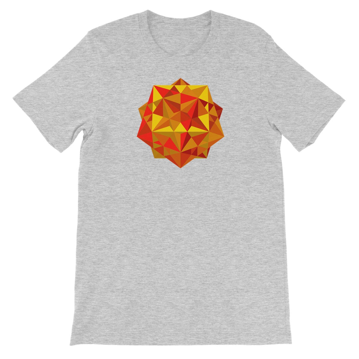 Five Cubes, Autumn Unisex Short Sleeve T-Shirt