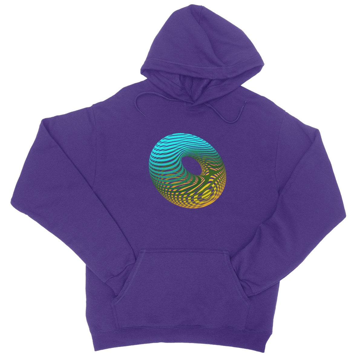 Morse Theory, Oblique College Hoodie