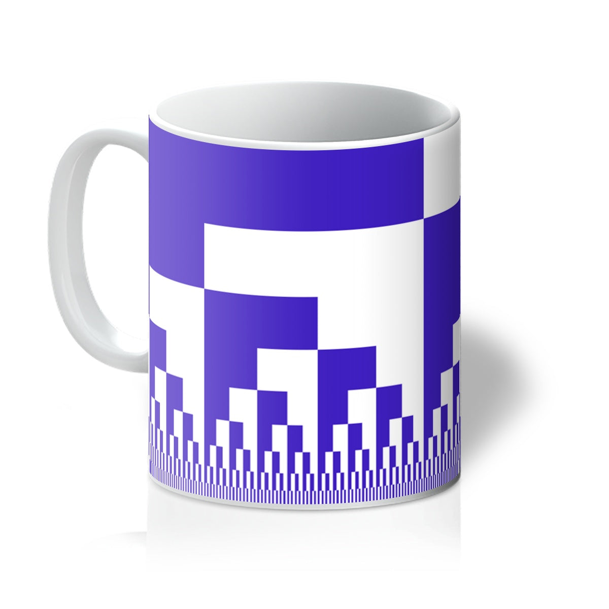 Binary Cascade, Blue Mug
