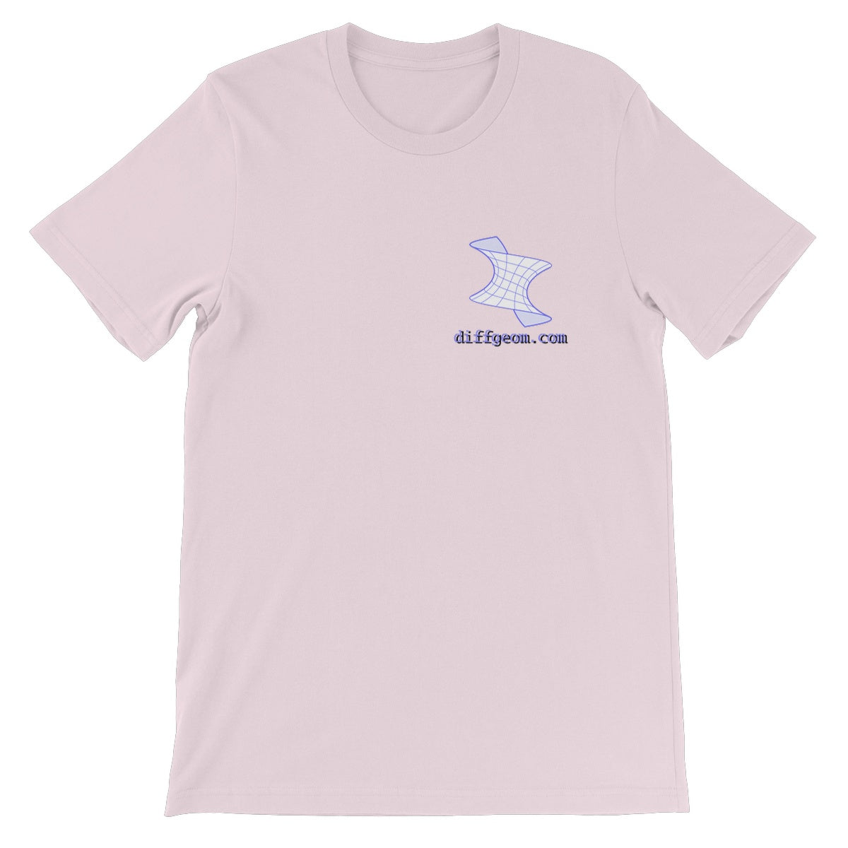 MorseTheory, Oblique (back) Unisex Short Sleeve T-Shirt