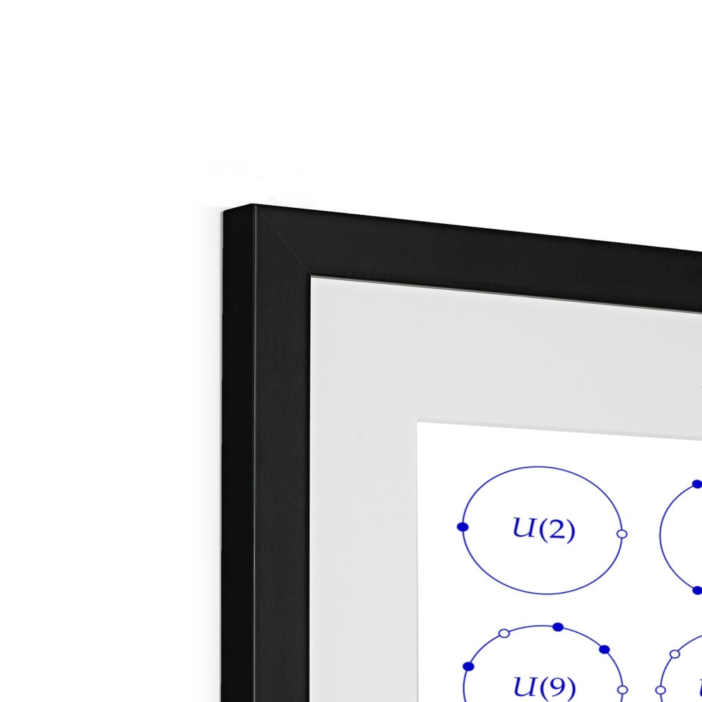 Multiplicative Units Framed & Mounted Print