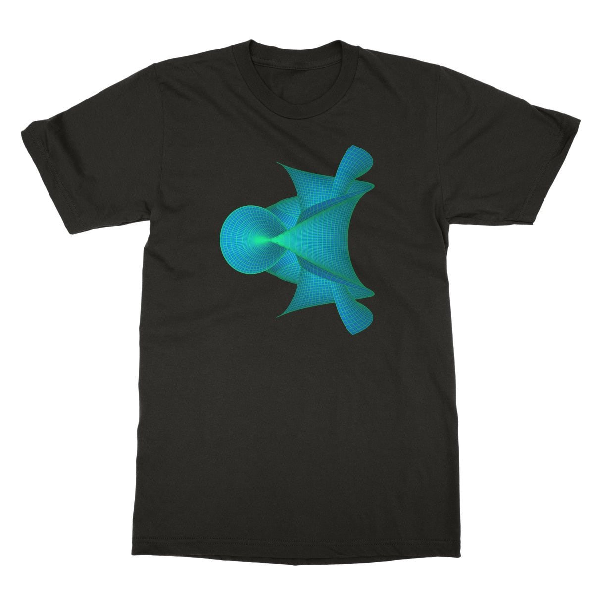 Kuen's Surface, Aqua Softstyle T-Shirt