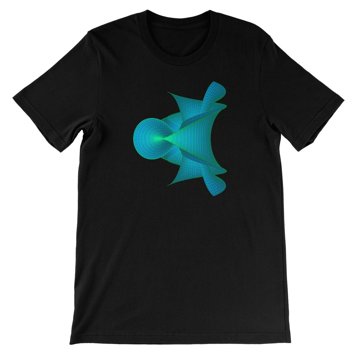 Kuen's Surface, Aqua Unisex Short Sleeve T-Shirt