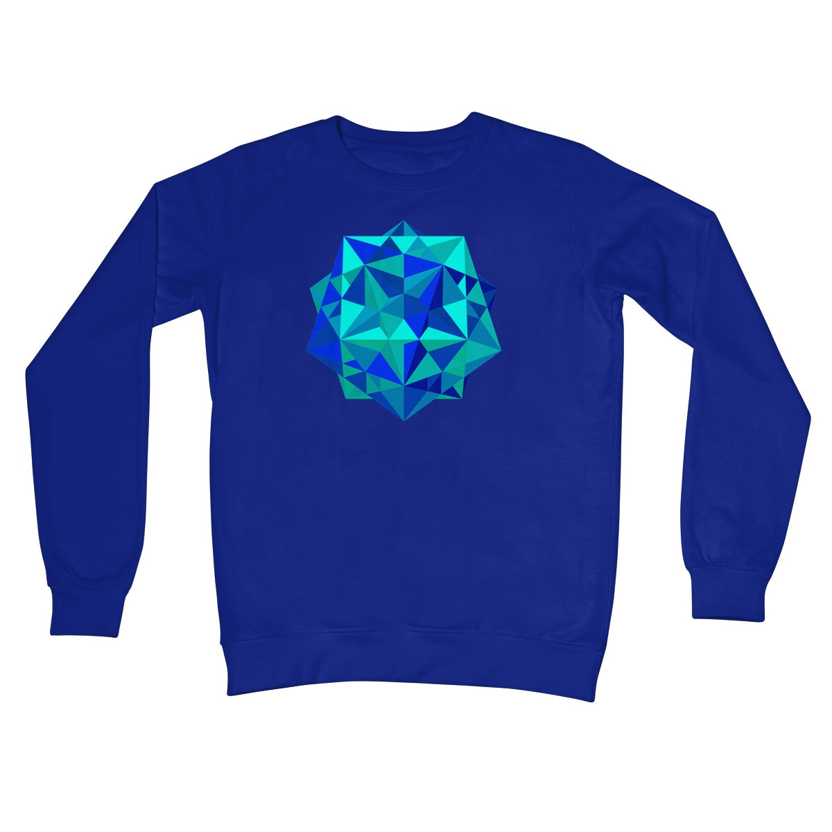 Five Cubes, Ocean Crew Neck Sweatshirt