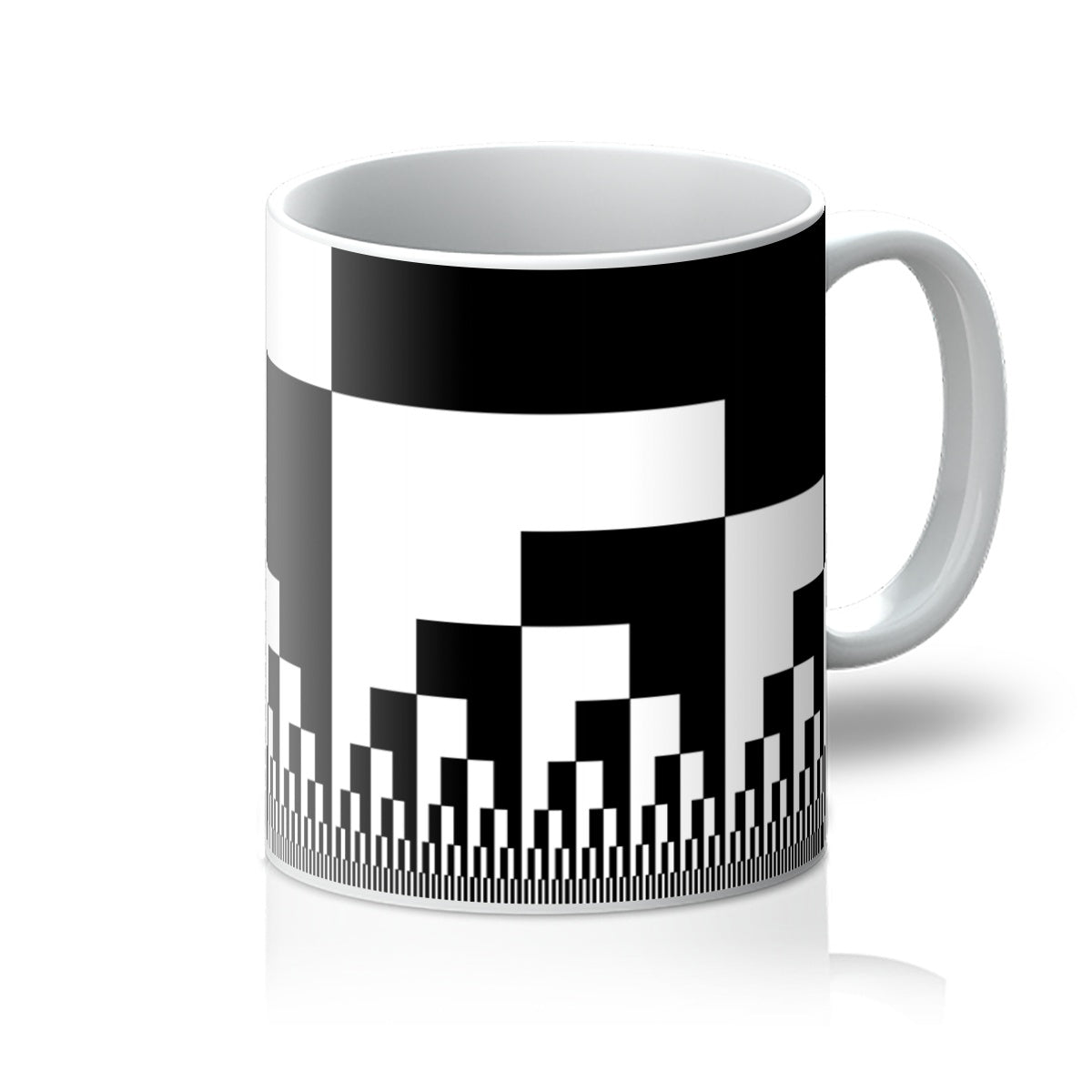 Binary Cascade, Black Mug