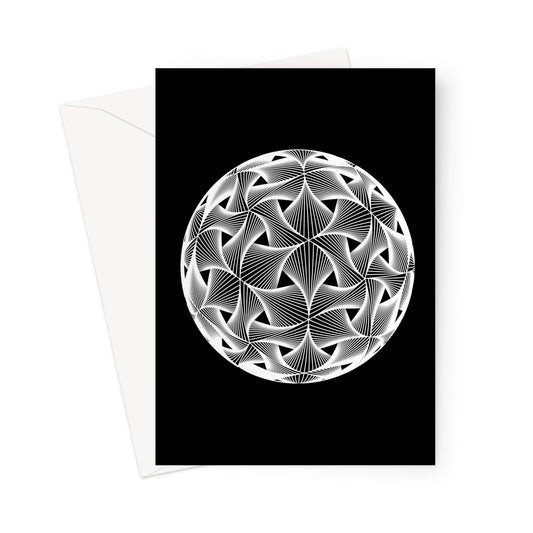 Diatom, White Greeting Card
