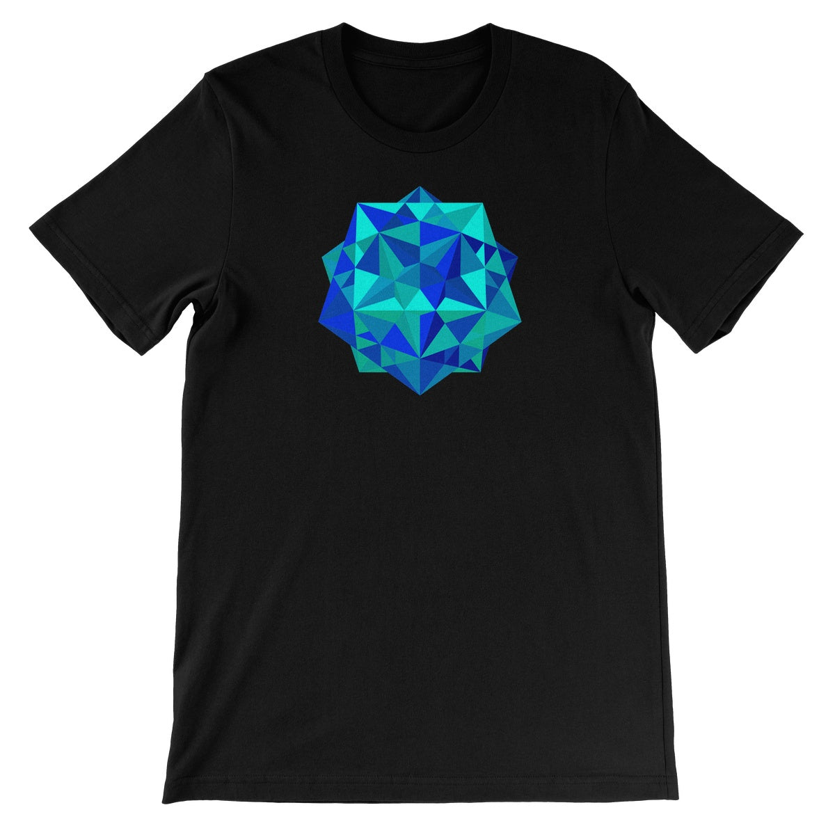 Five Cubes, Ocean Unisex Short Sleeve T-Shirt