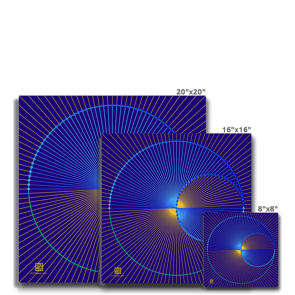 Projective Line Eco Canvas