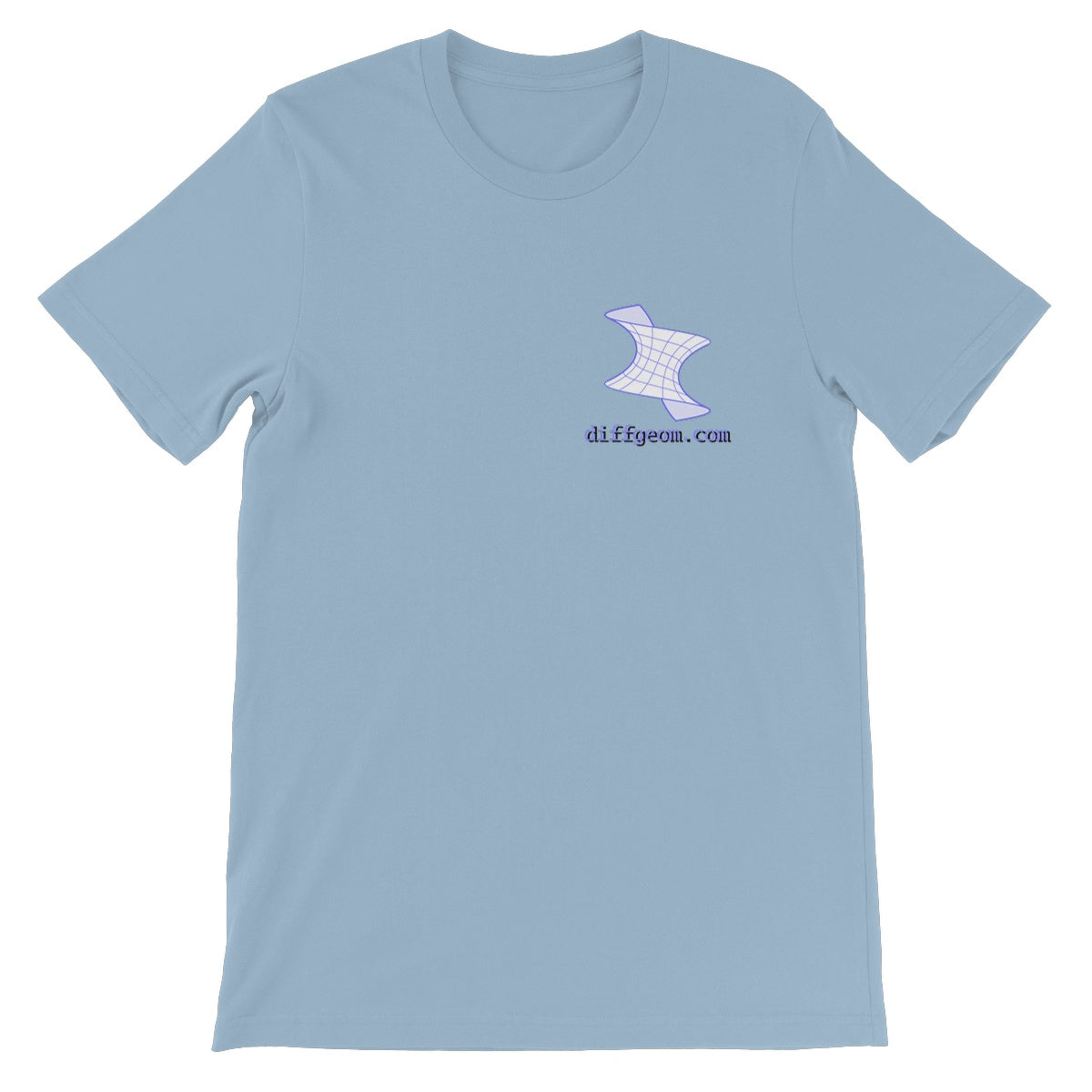 MorseTheory, Oblique (back) Unisex Short Sleeve T-Shirt