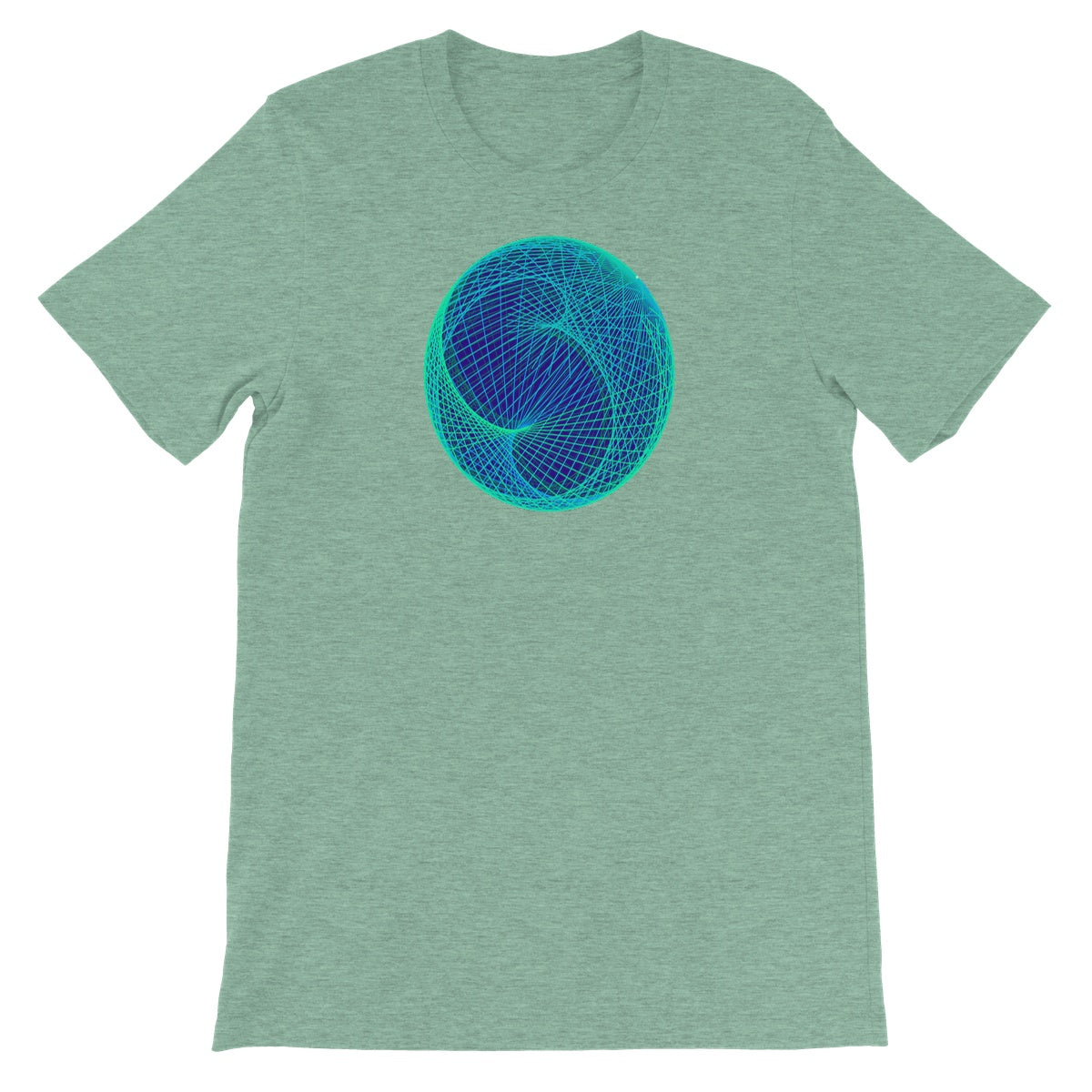 Ellipsoid Geodesics, Cool Unisex Short Sleeve T-Shirt
